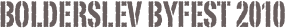 Bolderslev byfest 2010